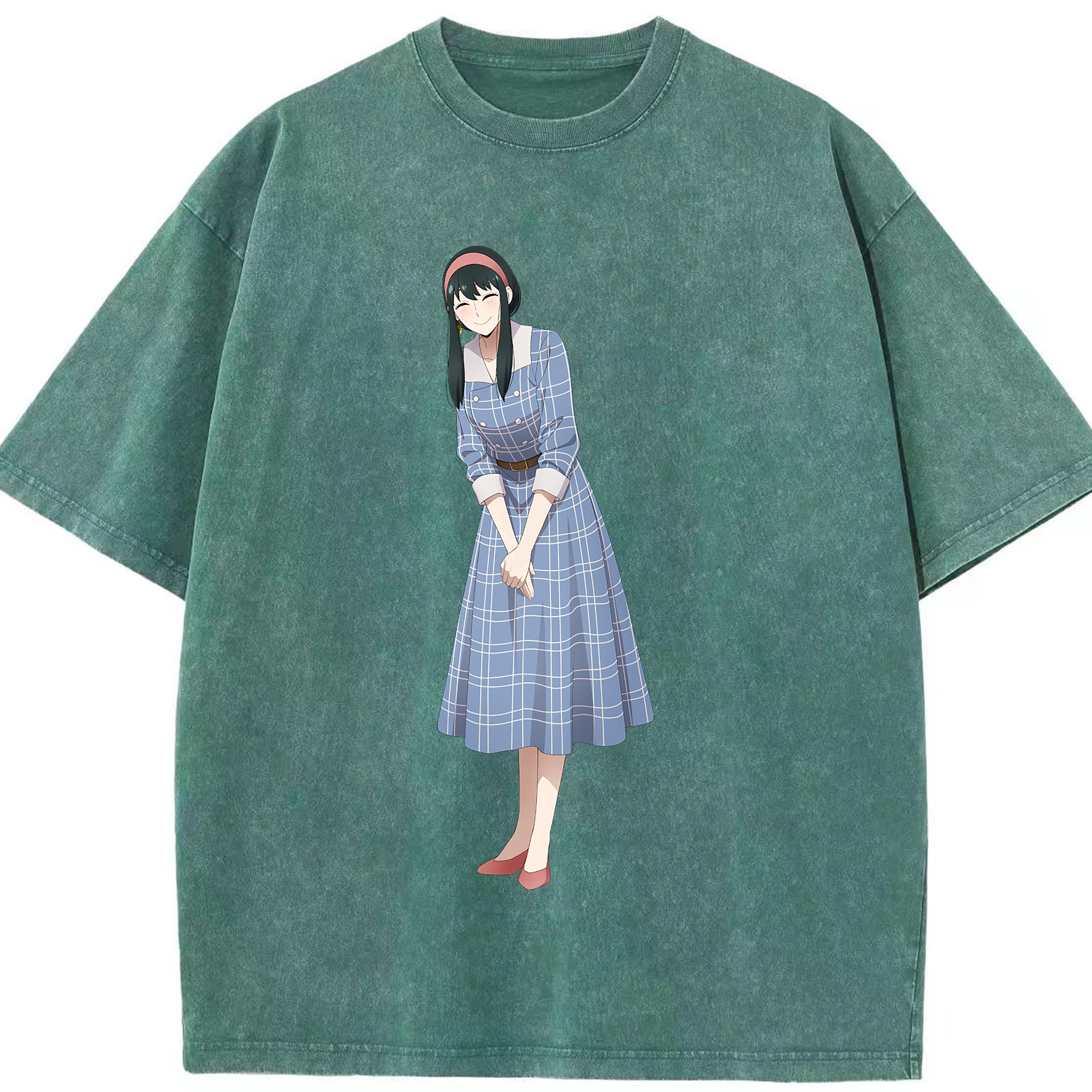 （画像用） SPY×FAMILY间谍家家酒 綿100% ヴィンテージ風 半袖Tシャツ（フロントプリント）